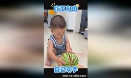 萌娃吃瓜卡通,卡通世界里的欢乐时光